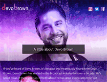 Tablet Screenshot of devobrown.com